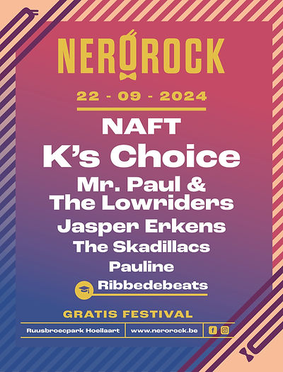 Affiche Nerorock 2024